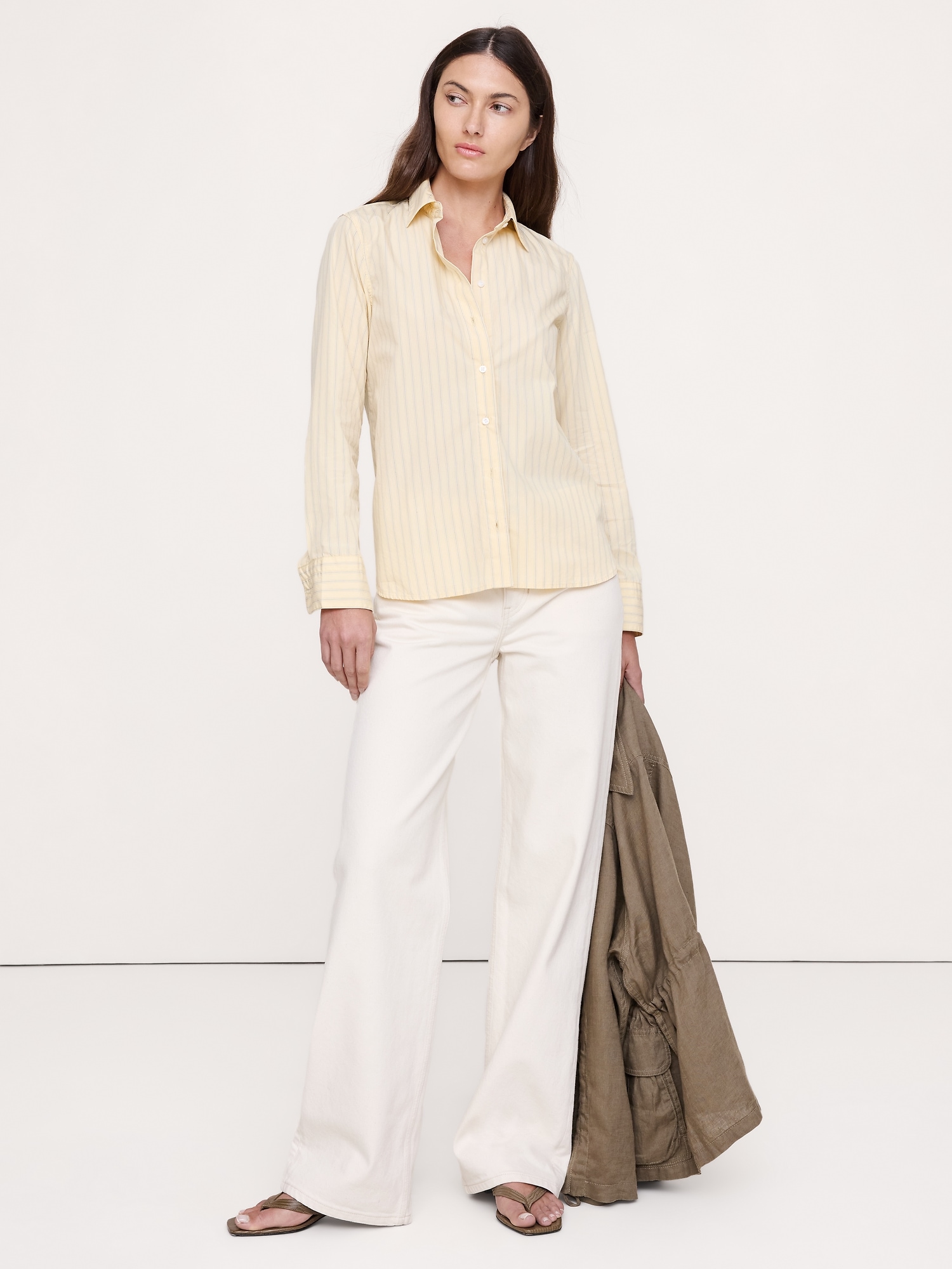 The Everyday Shirt in Cotton Poplin