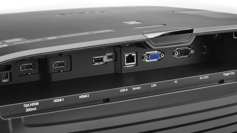 The backside ports on Epson EH-TW9400 / Pro Cinema 6050UB projector