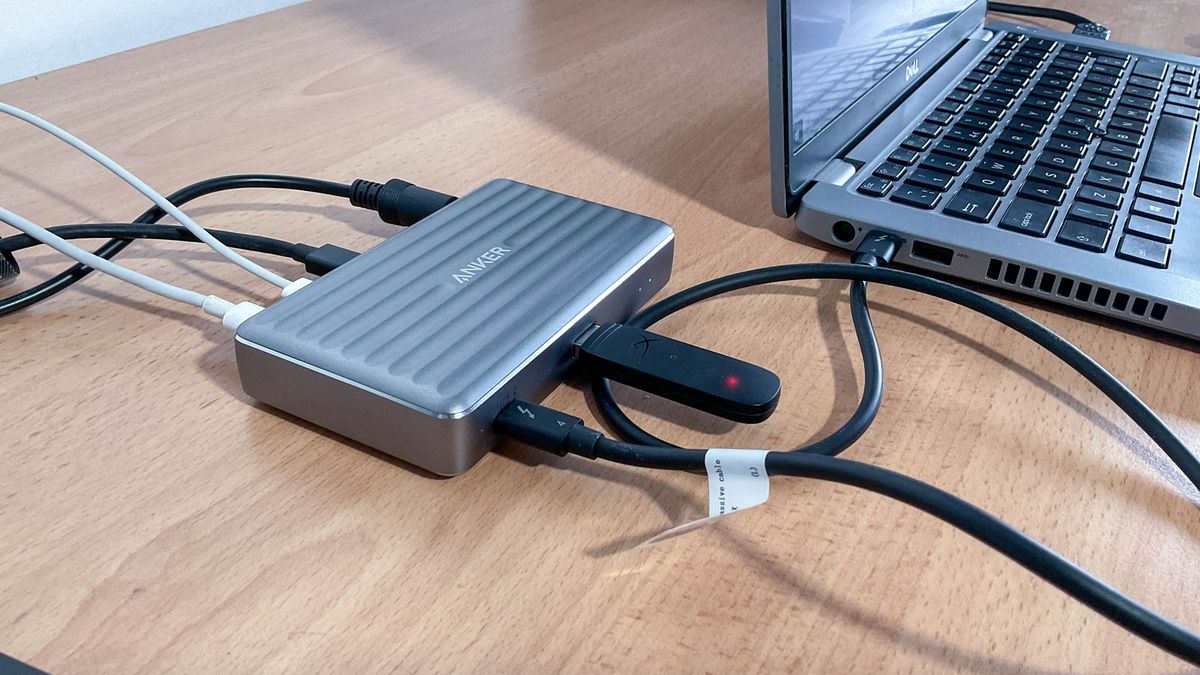 Anker PowerExpand 5-in-1 Thunderbolt 4 Mini Dock Review | Laptop Mag