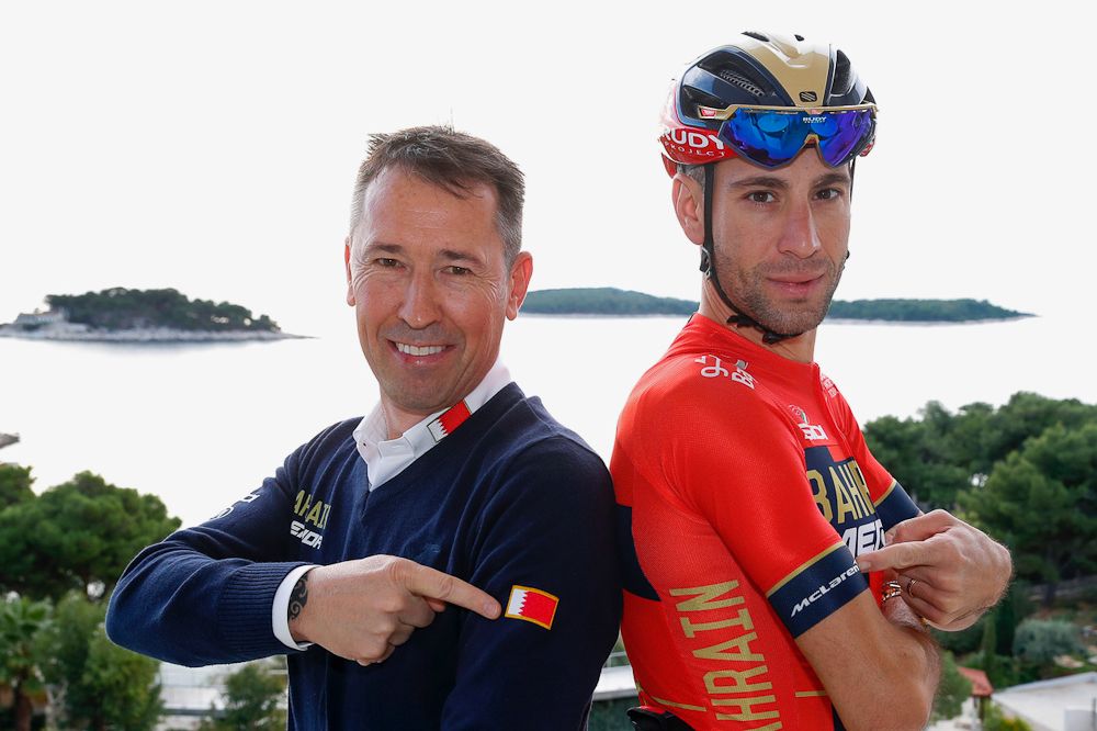 Brent Copeland and Vincenzo Nibali welcome McLaren to the team