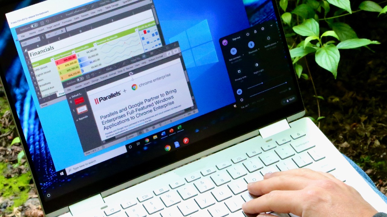 Chromebook Windows