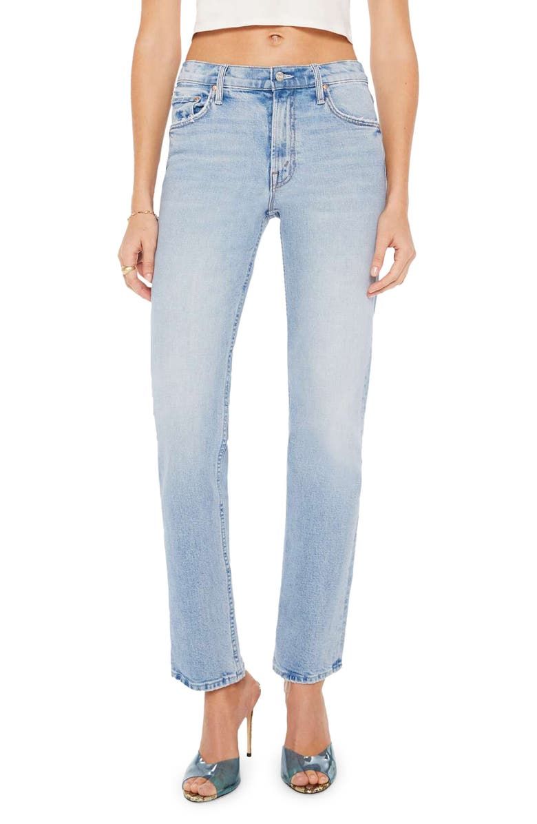 The Smarty Pants Skimp High Waist Straight Leg Jeans