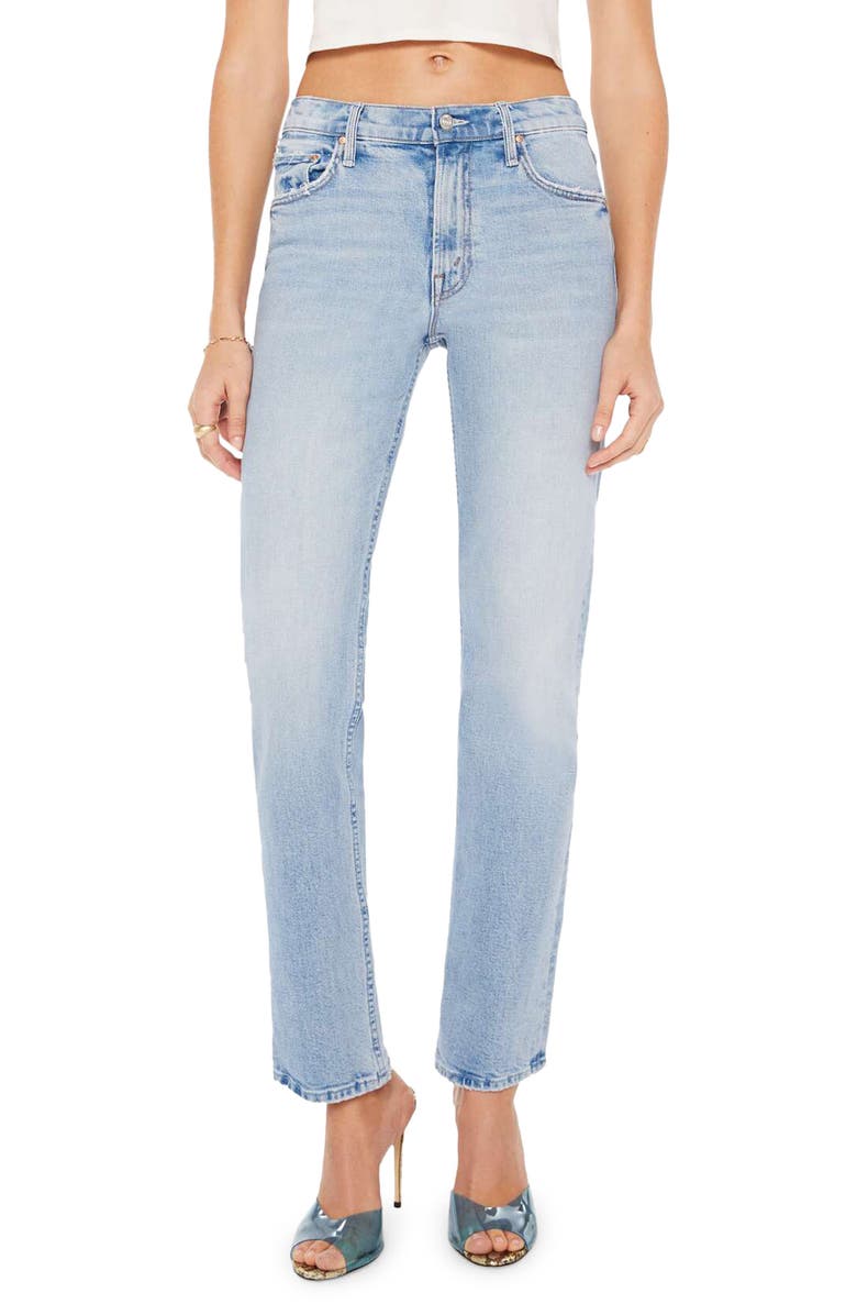 The Smarty Pants Skimp High Waist Straight Leg Jeans