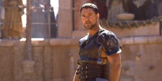 Russell Crowe as Maximus in Gladiator