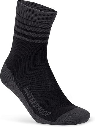 GripGrab Merino Lined Waterproof Winter Socks in Black