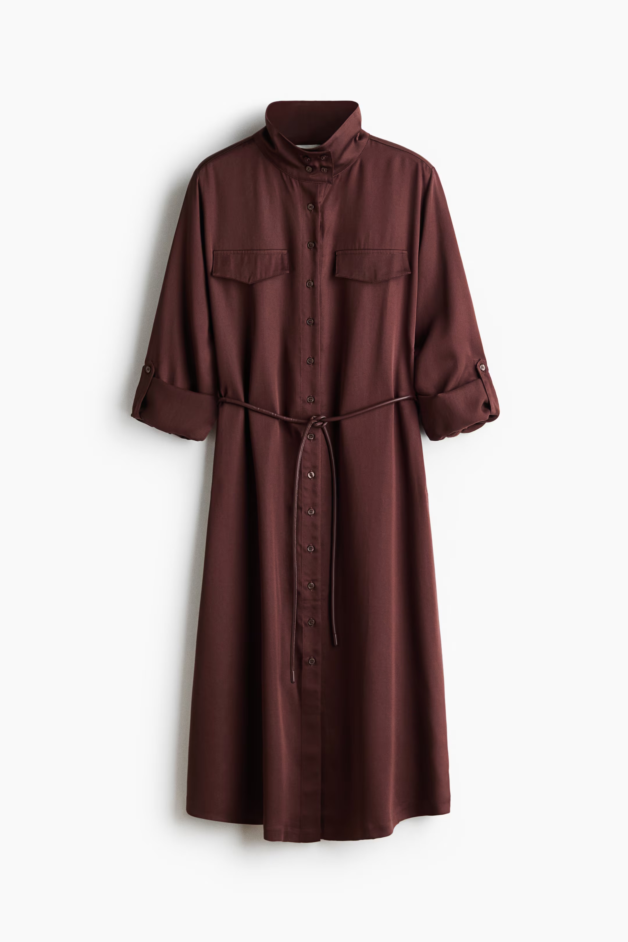 H&amp;amp;M funnel neck dress