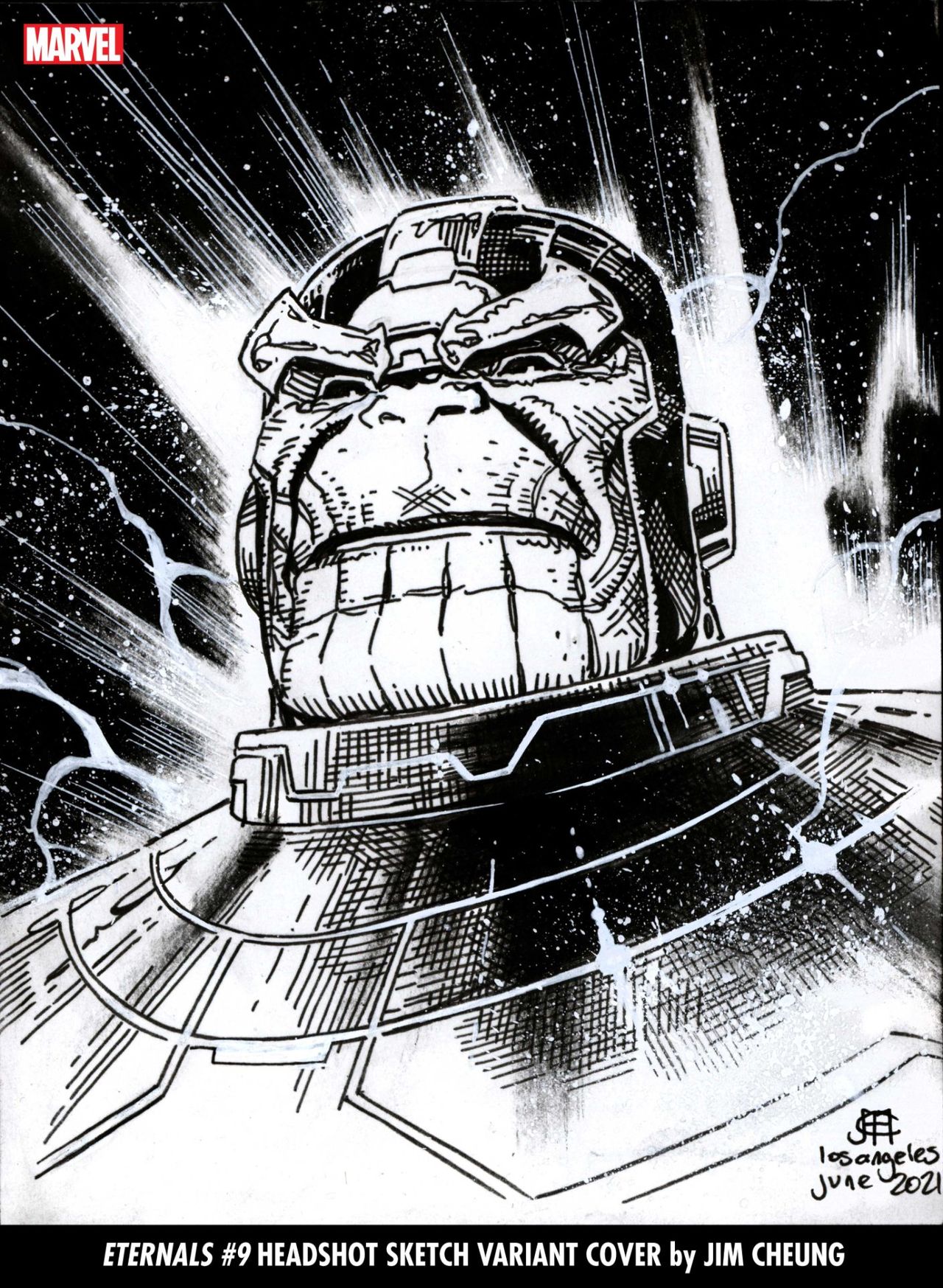 Jim Cheung sketch variant covers