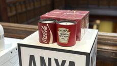 heinz tomato ketchup and coca cola candles by anya hindmarch