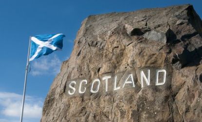 The Scottish border with England: Scotland has long toyed with pushing for independence from the U.K., but now its first minister is planning to actually do something about it.