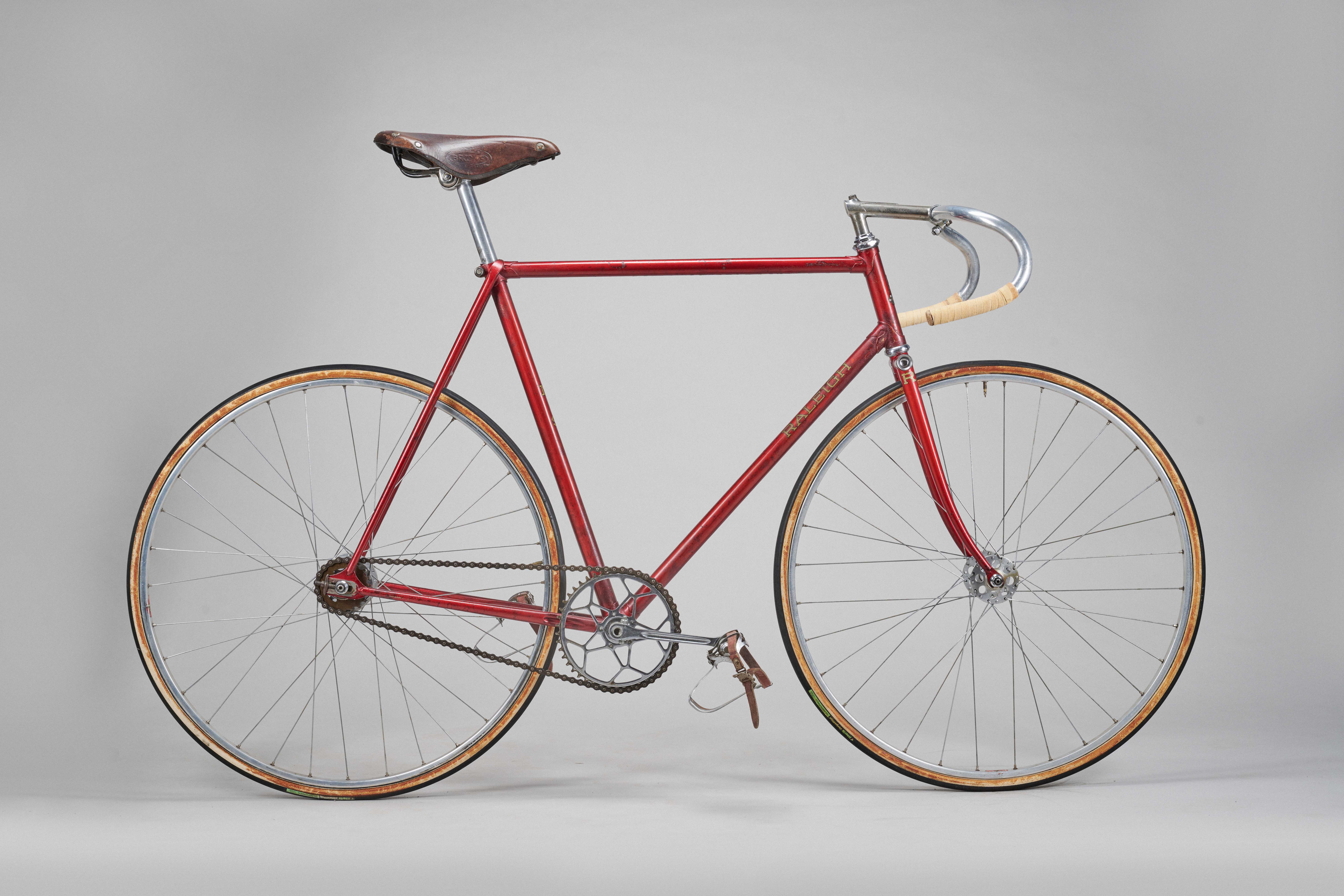 Norman Sheil's Raleigh track bike