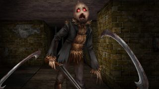 Dungeons of Dusk scarecrow-looking monster carrying a shotgun