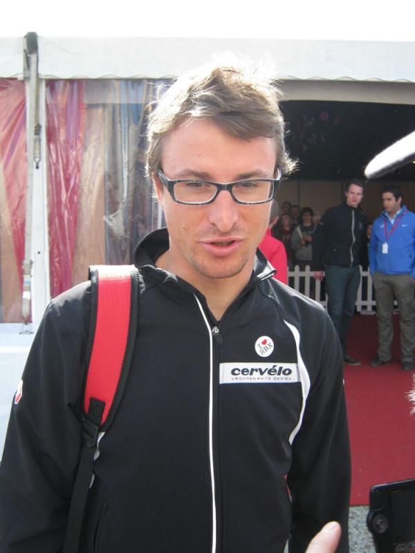 Dominique Rollin (Cervelo TestTeam) is ready to race