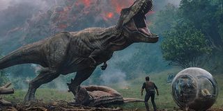 The T-Rex in Jurassic Word: Fallen Kingdom