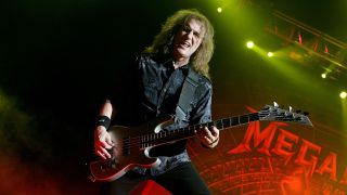  David Ellefson of Megadeth performs in concert