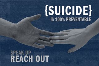 A U.S. Army suicide prevention poster. The military is promoting suicide prevention in response to high rates of suicide among servicemembers.
