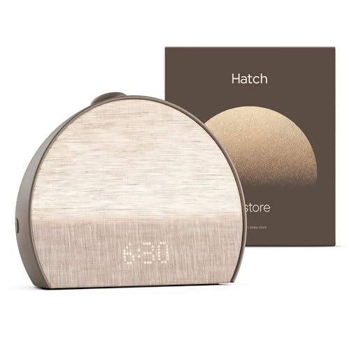 Hatch Restore 3 | Sunrise Alarm Clock, Smart Light, Sleep Audio (cocoa)