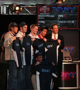 Team 3D.NY selects Counter-Strike team 3D (again, no surprise) with the fourth selection.