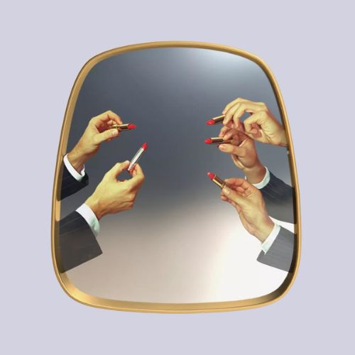 SELETTI, Seletti X Toiletpaper Lipsticks Mirror