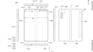 An illustration from the Samsung patent.