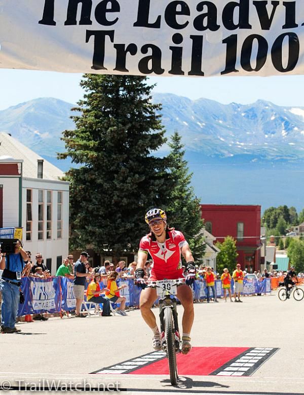 Three-time winner and course record holder Rebecca Rusch (Specialized)