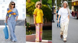 How to style over-sized t-shirts with trousers