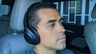 Testing the Sony WH-1000XM4's active noise cancellation on the road