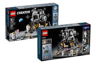 The NASA Apollo 11 Lunar Lander is part of Lego's Creator Expert line and is recommended for ages 16 and older.