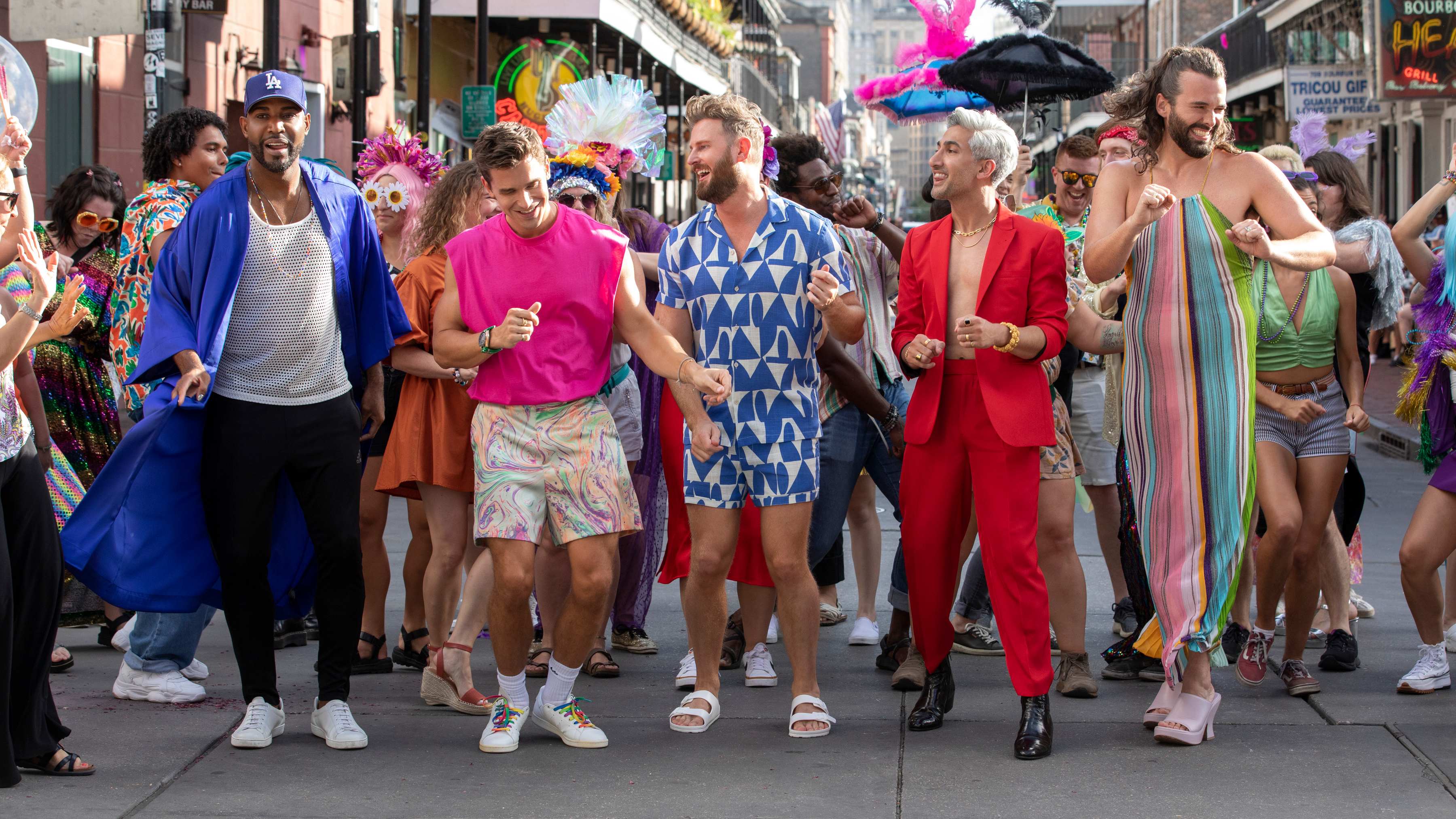 The cast of Queer Eye season 7