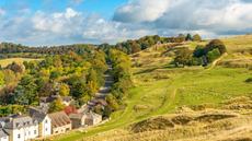 Cleeve Hill village in the Cotswolds 