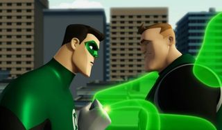 Green Lantern animated series hal jordan guy gardner
