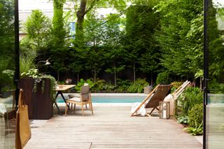 a backyard pool deck ideas