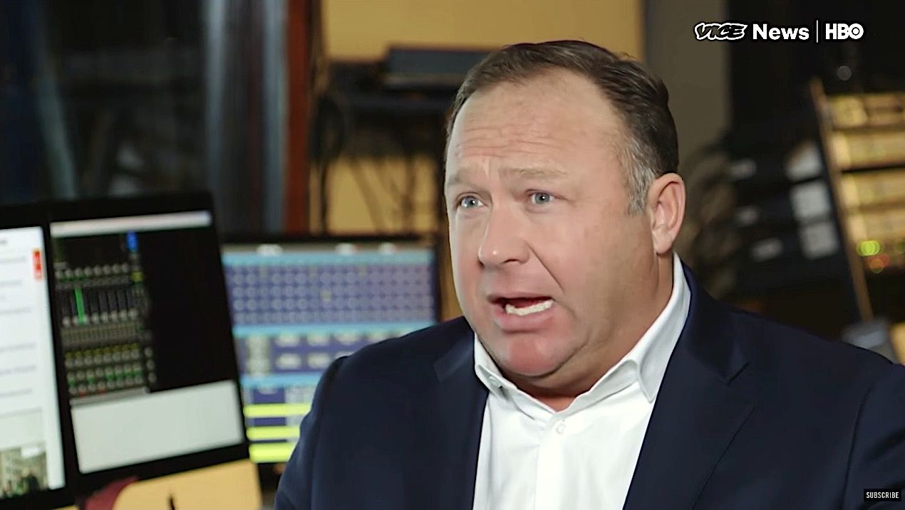 Alex Jones talks to Vice News