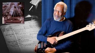 Bassist Chuck Rainey poses for fans during Summer NAMM Show Opening at Music City Center on July 13, 2017 in Nashville, Tennessee.