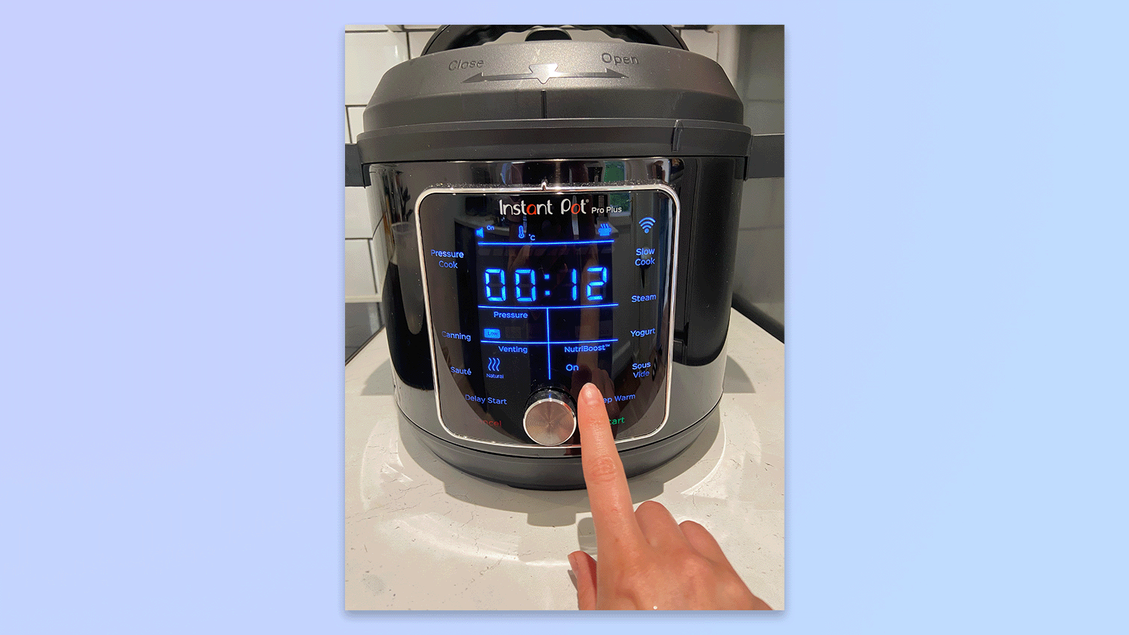 a picture of how to make rice in an instant pot using easy steps to make fluffy white rice in just three minutes