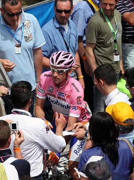 Denis Menchov (Rabobank) before the start.