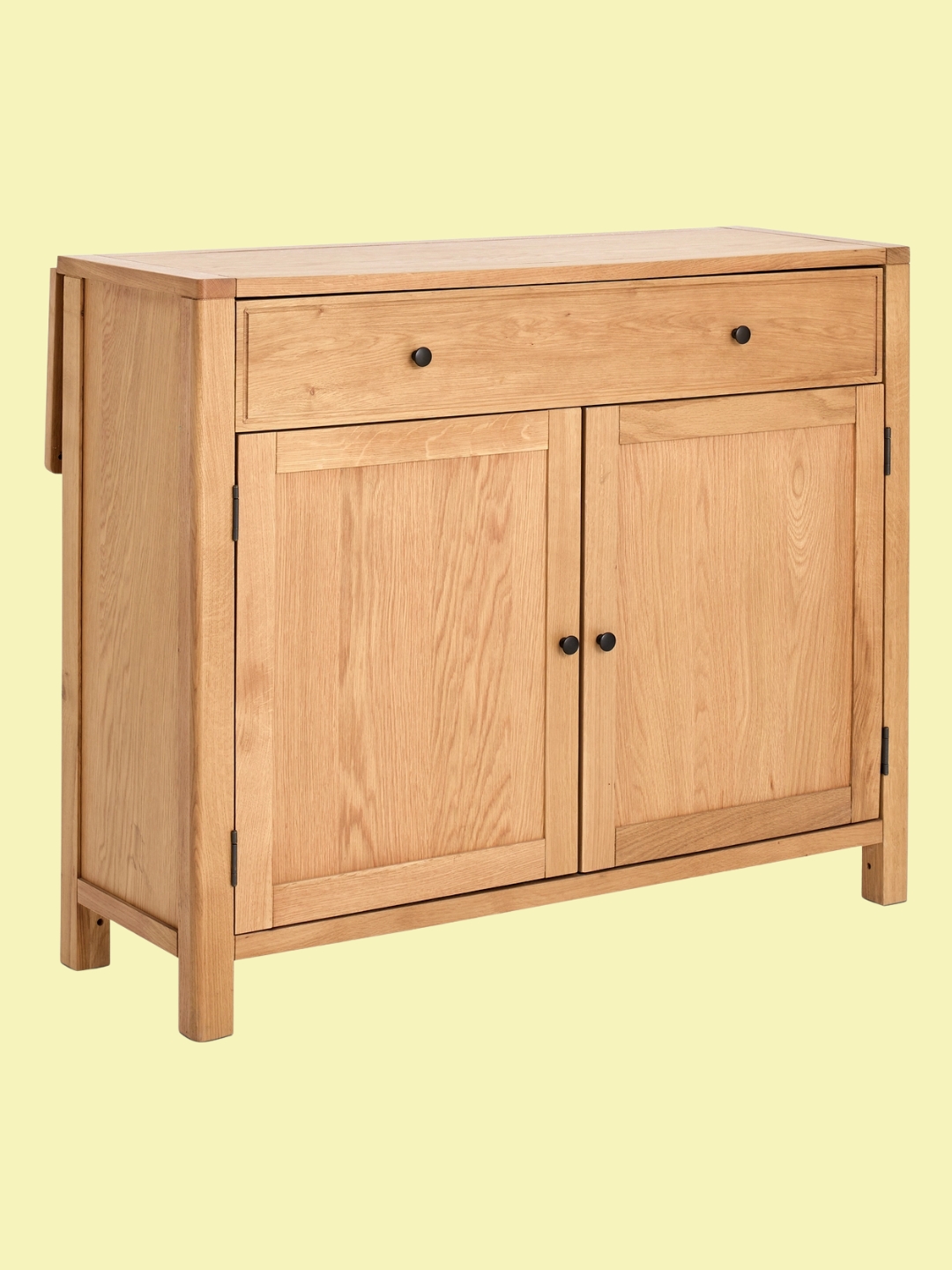 Habitat, Finchley Solid Wood 2-Seater Bar Island