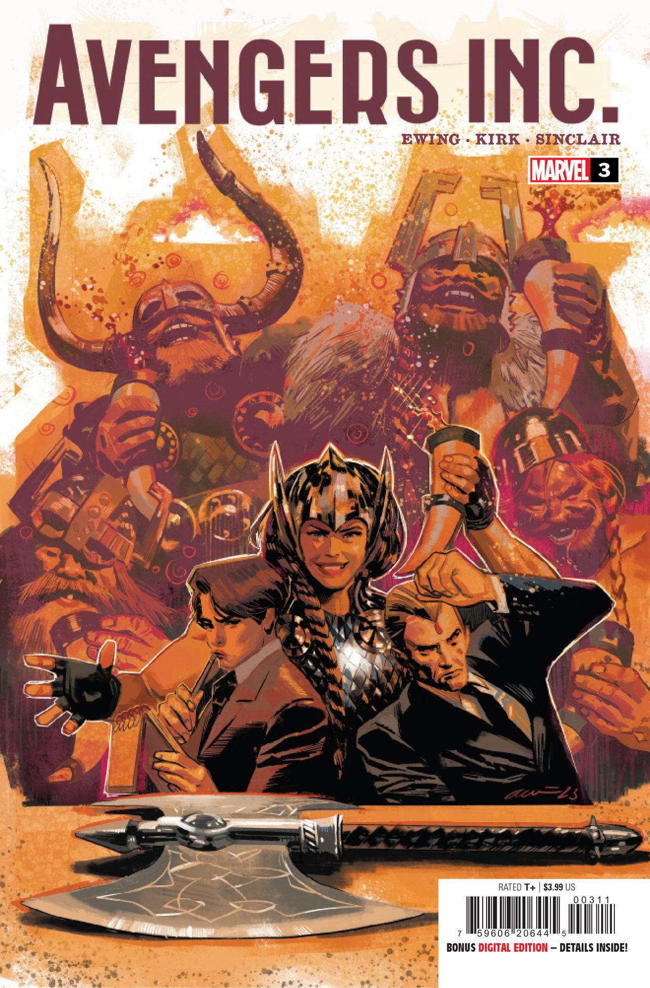 Art from Avengers Inc. #3