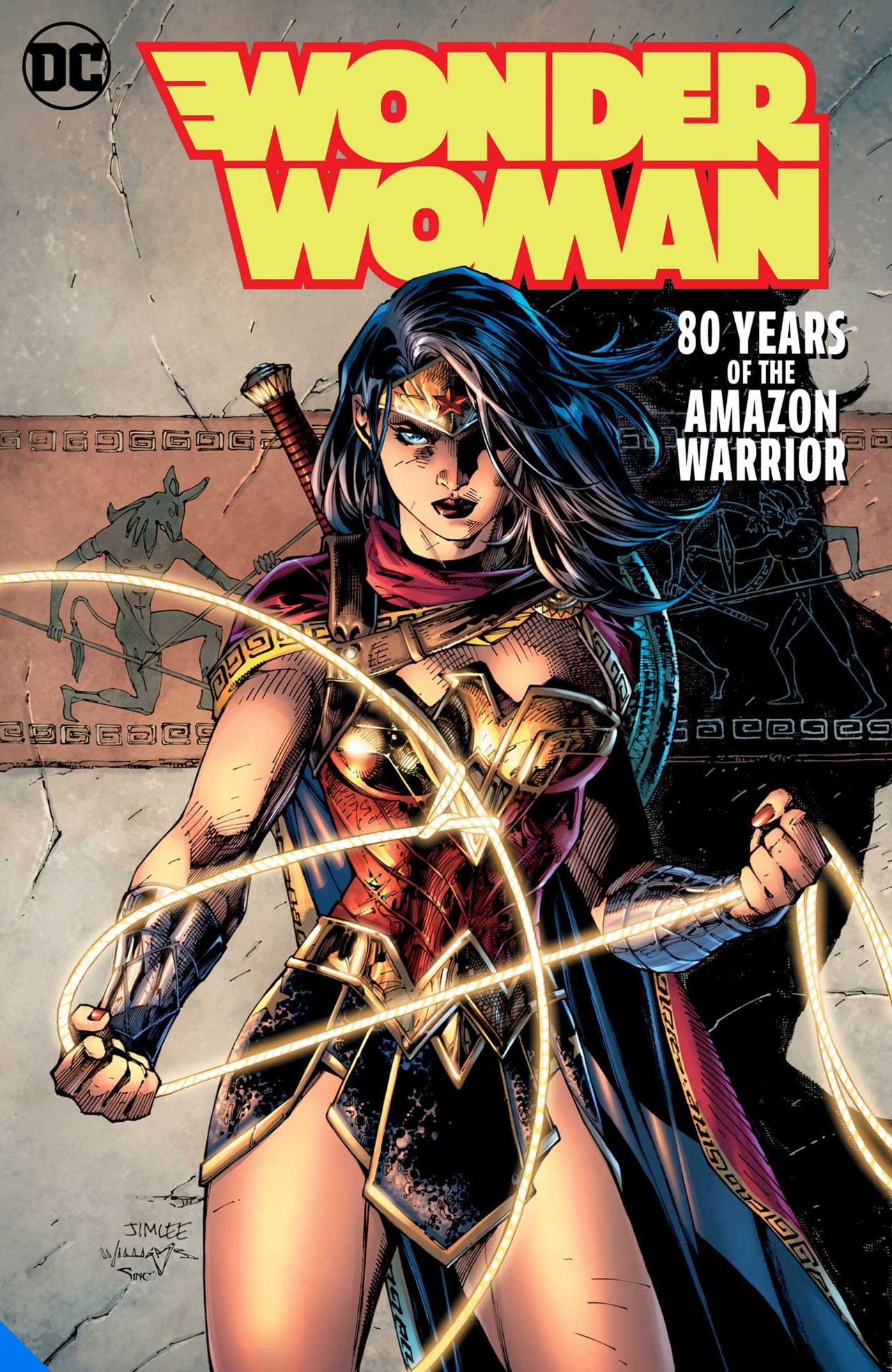 Wonder Woman 80th anniversary title