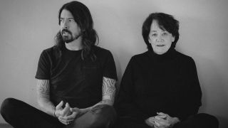 Dave Grohl and his mother Virginia