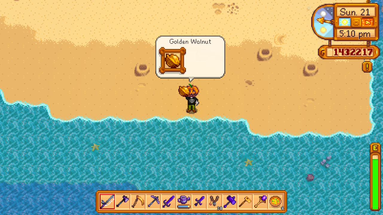 Stardew Valley Walnuts