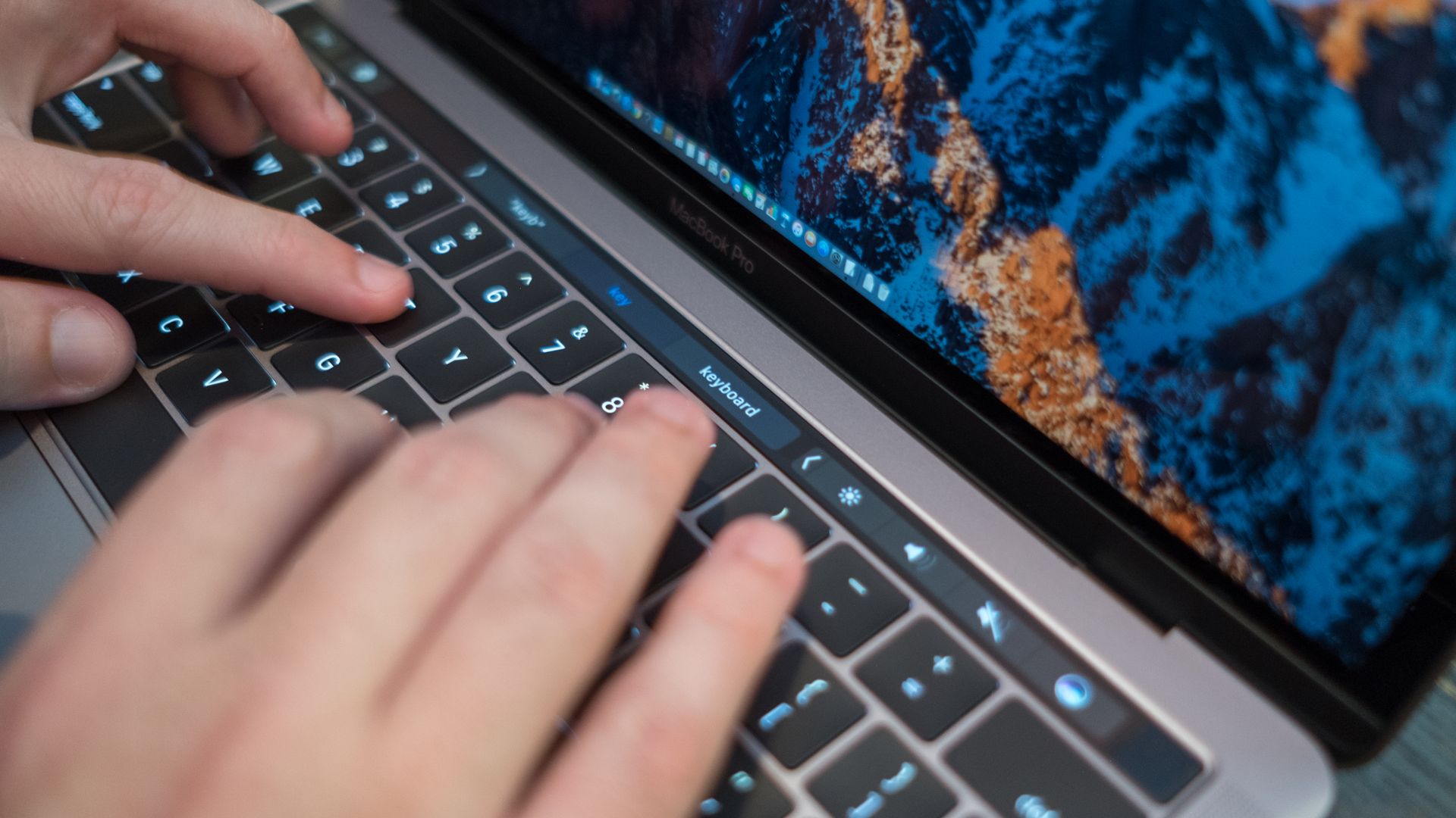 MacBook may get a touchscreen keyboard with haptic feedback keys