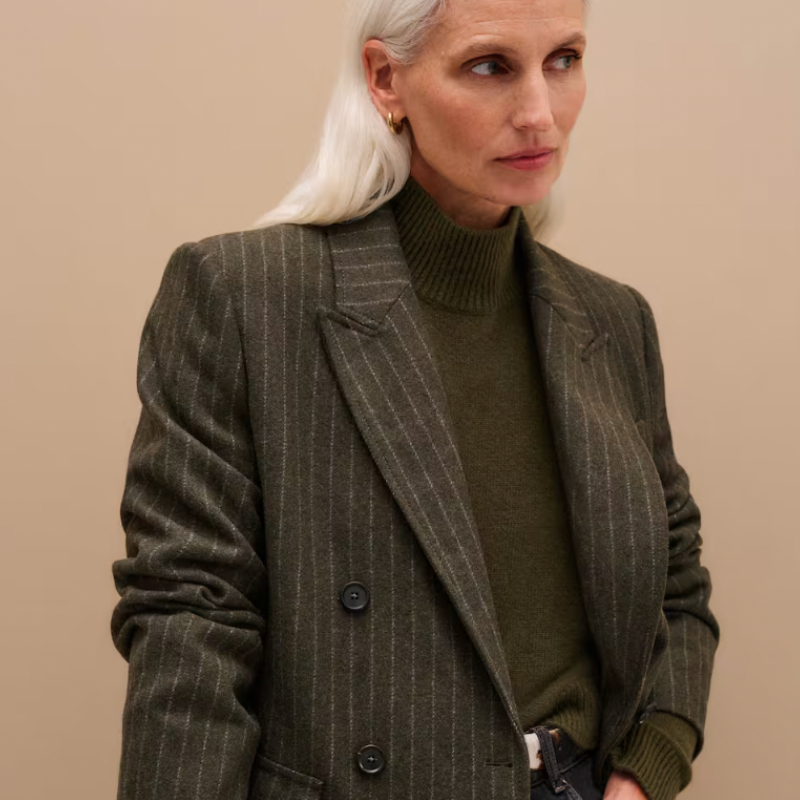 Longline Fitted Blazer 