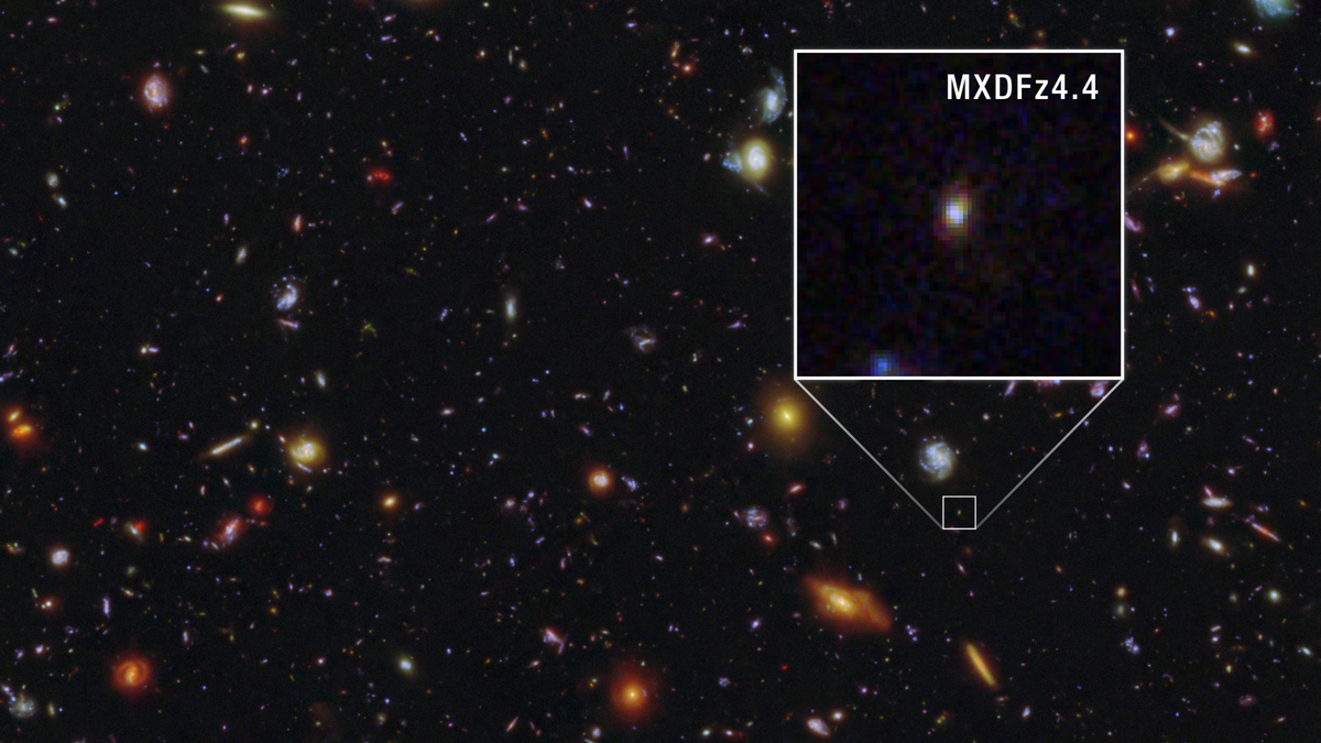 Hubble telescope spots 'impossible' light from a galaxy that shouldn't have been visible