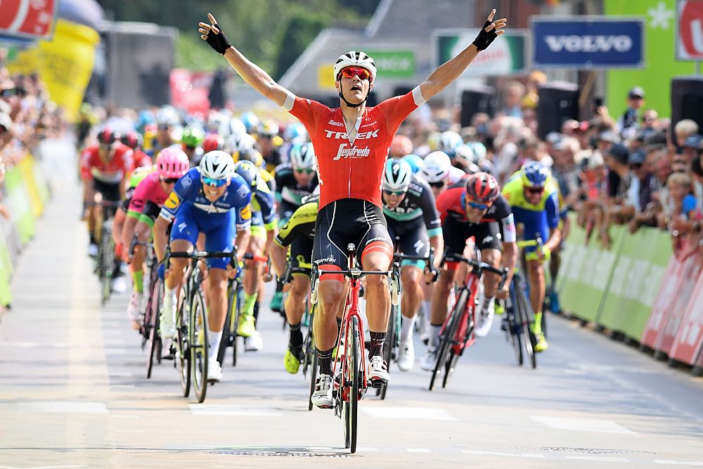 Jasper Stuyven (Trek Segafredo) wins stage 4 of the BinckBank Tour