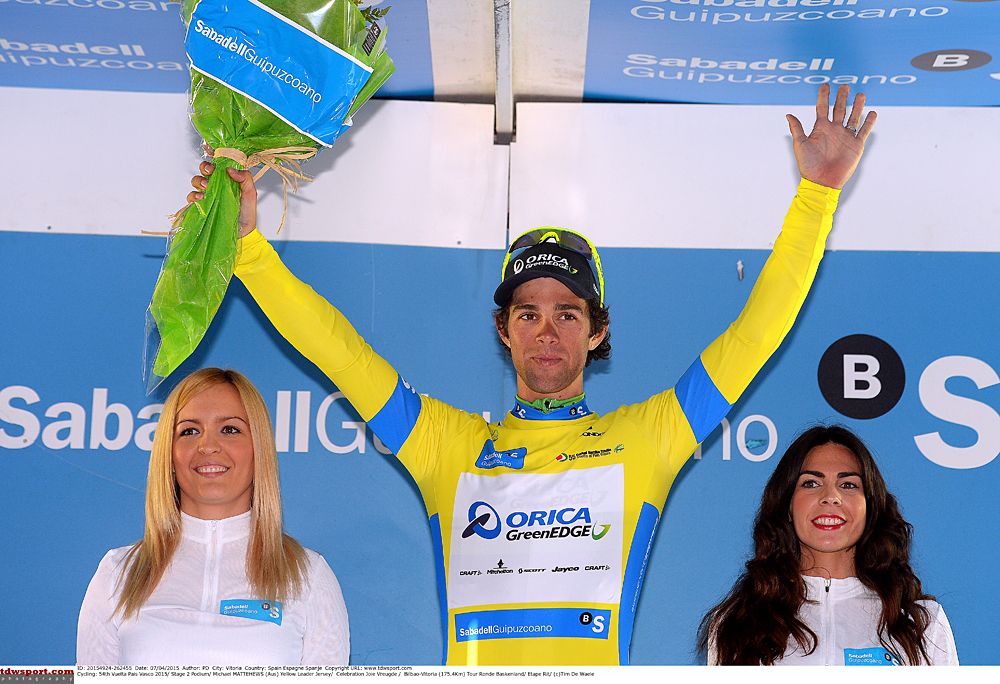 Michael Matthews (Orica-GreenEdge) maintained his overall lead after stage 2