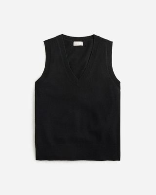 Pre-Order Cashmere V-Neck Sweater-Vest