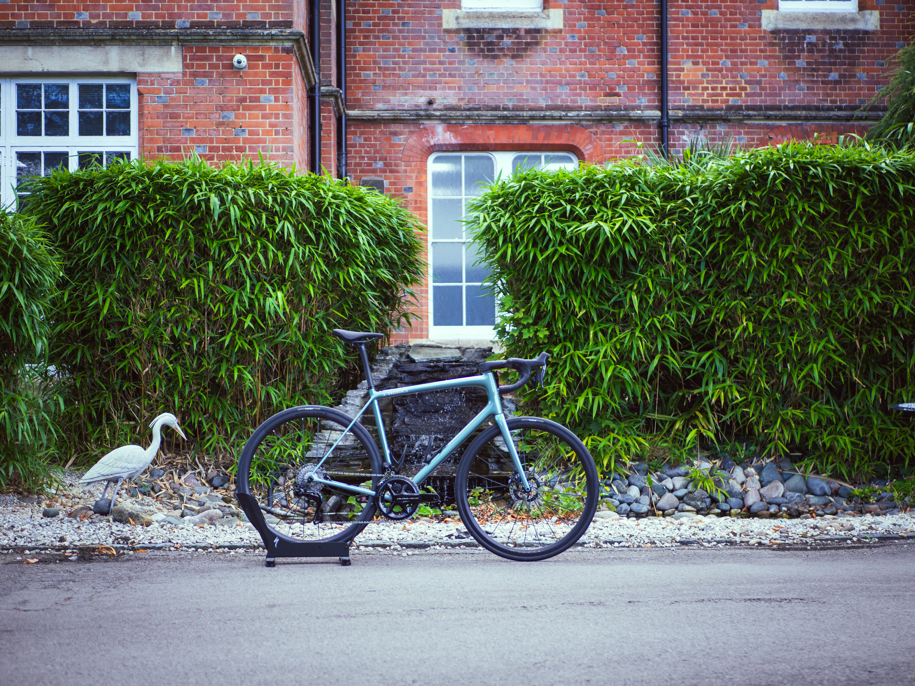 Close ups of the Specialized S-Works Aethos 2