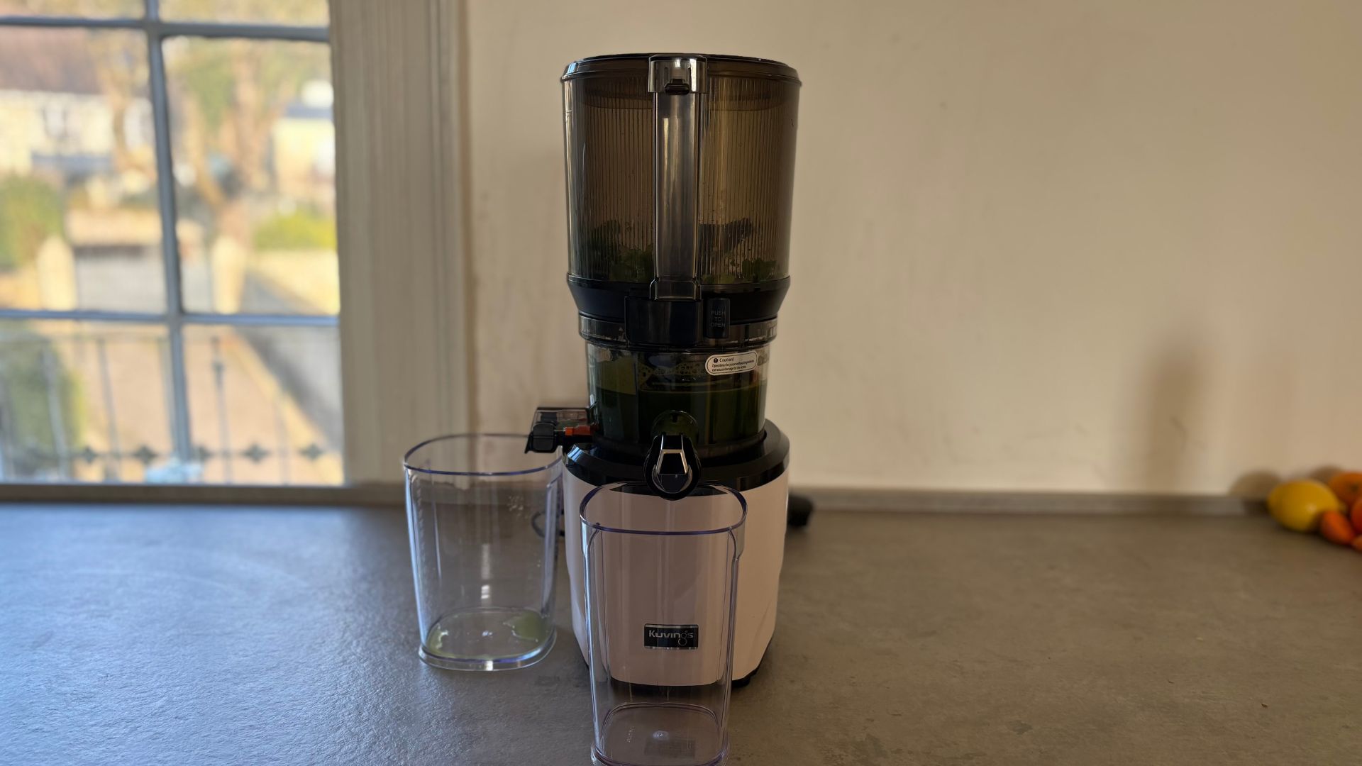 Testing the Kuvings Auto10 Slow Juicer in our kitchen