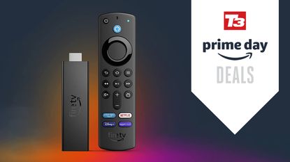 Amazon Fire TV Stick 4K Max with T3 Prime Day badge