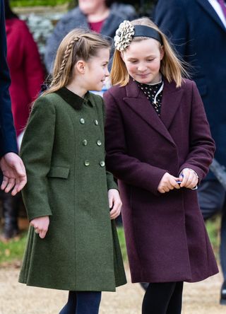Princess Charlotte on Christmas Day